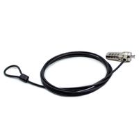 Miniatura 4 de CABLE SEGURIDAD PARA PORTATIL NILOX COMBINACION 4 DIGITOS 1,5M