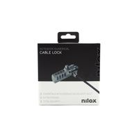 Miniatura 7 de CABLE SEGURIDAD PARA PORTATIL NILOX COMBINACION 4 DIGITOS 1,5M