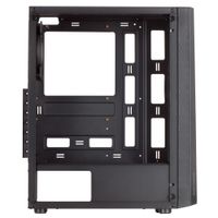 Miniatura 2 de MARS GAMING  MC-ART Negro Caja PC Gaming ATX Doble Cristal Templado Dibujable ARGB 12 Modos Ventilador 12cm RGB Negro