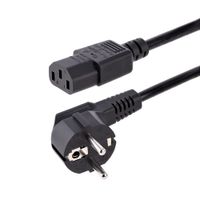 Miniatura 2 de Cable 1m de Alimentaci n UE Schuko a C13  Cable de Corriente