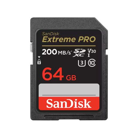 EXTREME PRO 64GB SDHC MEMORY CARD 200MB/S 90MB/S UHS-I CLA SS - Imagen 4 de 4 EXTREME PRO 64GB SDHC MEMORY CARD 200MB/S 90MB/S UHS-I CLA SS - Imagen 4 de 4