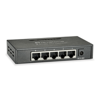 Miniatura 1 de SWITCH LEVEL ONE GIGABIT  CARCASA METALICA NO GESTION 5P 10/100/1000 GEU-0523
