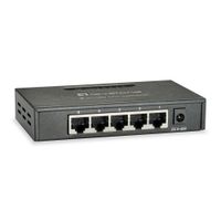 Miniatura 2 de SWITCH LEVEL ONE GIGABIT  CARCASA METALICA NO GESTION 5P 10/100/1000 GEU-0523