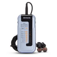 Miniatura 4 de RADIO FORMATO MINI AIWA R-22SL AM/FM HYPERBASS COLOR SILVER
