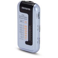 Miniatura 10 de RADIO FORMATO MINI AIWA R-22SL AM/FM HYPERBASS COLOR SILVER