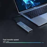 Miniatura 8 de CAJA SSD TOOQ M.2 TQE-2223G USB3.1 GEN2 NGFF/NVME GRIS
