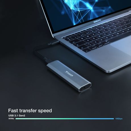 CAJA SSD TOOQ M.2 TQE-2223G USB3.1 GEN2 NGFF/NVME GRIS - Imagen 8 de 11 CAJA SSD TOOQ M.2 TQE-2223G USB3.1 GEN2 NGFF/NVME GRIS - Imagen 8 de 11