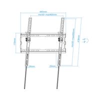 Miniatura 5 de SOPORTE PARED MONITOR/TV TOOQ LP1071T-B 32´´/70´´ MAX.45KG NEGRO INCLINABLE