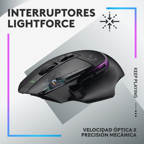 RATON INALAMBRICO LOGITECH G G502 X PLUS LIGHTSPEED RGB - NEGRO - Imagen 3 de 10 RATON INALAMBRICO LOGITECH G G502 X PLUS LIGHTSPEED RGB - NEGRO - Imagen 3 de 10