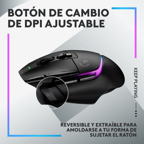 RATON INALAMBRICO LOGITECH G G502 X PLUS LIGHTSPEED RGB - NEGRO - Imagen 7 de 10 RATON INALAMBRICO LOGITECH G G502 X PLUS LIGHTSPEED RGB - NEGRO - Imagen 7 de 10