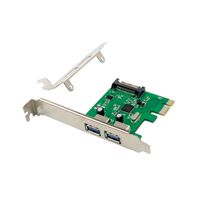Miniatura 2 de CONTROLADORA CONCEPTRONIC PCIEXPRESS X1 2 PUERTOS USB 3.0