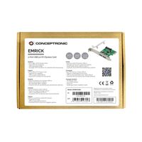 Miniatura 3 de CONTROLADORA CONCEPTRONIC PCIEXPRESS X1 2 PUERTOS USB 3.0