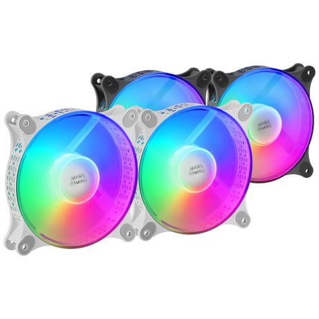 MARS GAMING MFDUO 12CM 2XFANRGB Ult-silent White - Imagen 6 de 6 MARS GAMING MFDUO 12CM 2XFANRGB Ult-silent White - Imagen 6 de 6
