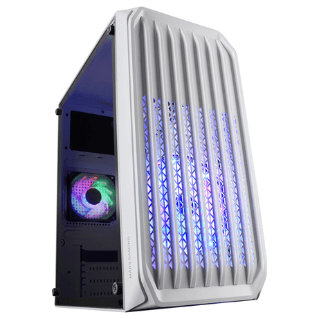 CAJA MICROATX COMPACTA MARS GAMING MC-S2 WHITE FRONTAL CON VENTILADOR FRGB VENTANA LATERAL SIN FUENTE DE ALIMENTACION - Imagen 1 de 7 CAJA MICROATX COMPACTA MARS GAMING MC-S2 WHITE FRONTAL CON VENTILADOR FRGB VENTANA LATERAL SIN FUENTE DE ALIMENTACION - Imagen 1 de 7