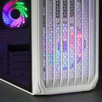 Miniatura 4 de CAJA MICROATX COMPACTA MARS GAMING MC-S2 WHITE FRONTAL CON VENTILADOR FRGB  VENTANA LATERAL SIN FUENTE DE ALIMENTACION