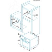 Miniatura 3 de HORNO EDESA EOE-6040 X/A MULTIFUNCION INOX