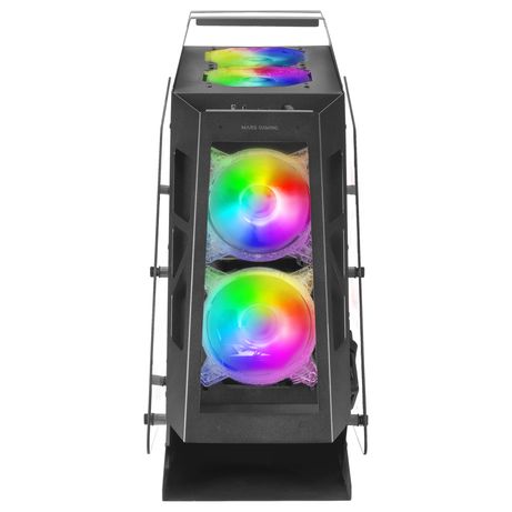 CAJA MICROATX COMPACTA MARS GAMING MC61 BLACK DISE??O PREMIUM CONTROLADORA ARGB CON MANDO 4 VENTIL - Imagen 3 de 7 CAJA MICROATX COMPACTA MARS GAMING MC61 BLACK DISE??O PREMIUM CONTROLADORA ARGB CON MANDO 4 VENTIL - Imagen 3 de 7