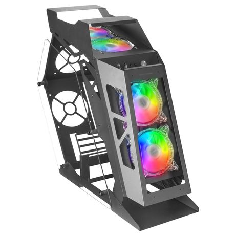 CAJA MICROATX COMPACTA MARS GAMING MC61 BLACK DISE??O PREMIUM CONTROLADORA ARGB CON MANDO 4 VENTIL - Imagen 5 de 7 CAJA MICROATX COMPACTA MARS GAMING MC61 BLACK DISE??O PREMIUM CONTROLADORA ARGB CON MANDO 4 VENTIL - Imagen 5 de 7