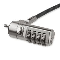 Miniatura 1 de CABLE DE 2M CON CANDADO DE COMBINACI N PARA PORT TIL
