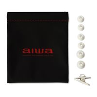 Miniatura 5 de AURICULAR INTRAUDITIVO AIWA ESTM-500WT WHITE DIAMOND CARCASA DE ALUMINO DRIVER 10mm CON IMAN N40 Y DIAFRAGMA DE TITANIO CONTROL REMOTO