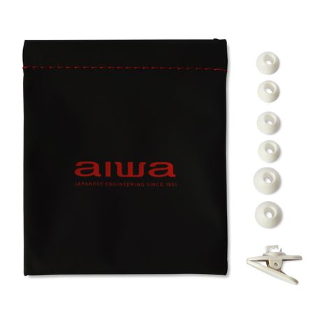 AURICULAR INTRAUDITIVO AIWA ESTM-500WT WHITE DIAMOND CARCASA DE ALUMINO DRIVER 10mm CON IMAN N40 Y DIAFRAGMA DE TITANIO CONTROL REMOTO - Imagen 5 de 6 AURICULAR INTRAUDITIVO AIWA ESTM-500WT WHITE DIAMOND CARCASA DE ALUMINO DRIVER 10mm CON IMAN N40 Y DIAFRAGMA DE TITANIO CONTROL REMOTO - Imagen 5 de 6