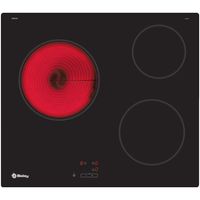 Miniatura 2 de VITROCERAMICA INDEPENDIENTE RADIANTES BALAY 3EB764EN 3 ZONAS COCCION ANCHO 60 CM