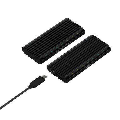 AISENS Caja Externa M.2 RGB Gaming ASM2-RGB012B SATA/NVMe A USB3.1 Gen2, Negra - Imagen 7 de 9 AISENS Caja Externa M.2 RGB Gaming ASM2-RGB012B SATA/NVMe A USB3.1 Gen2, Negra - Imagen 7 de 9
