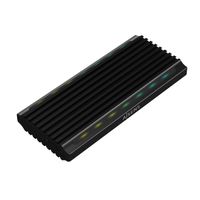 Miniatura 9 de AISENS Caja Externa M.2 RGB Gaming ASM2-RGB012B SATA/NVMe A USB3.1 Gen2, Negra