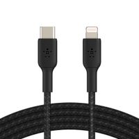 Miniatura 2 de CABLE BELKIN CAA004BT1MBK USB-C A LIGHTNING TRENZADO BOOST CHARGE 1m COLOR NEGRO