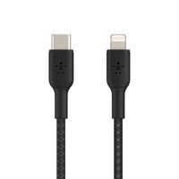 Miniatura 3 de CABLE BELKIN CAA004BT1MBK USB-C A LIGHTNING TRENZADO BOOST CHARGE 1m COLOR NEGRO