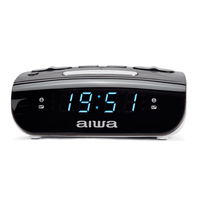 Miniatura 1 de RADIO DESPERTADOR AIWA CR-15BK DOBLE ALARMA FM