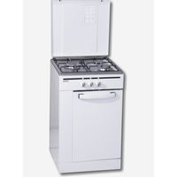 Miniatura 2 de COCINA DE GAS ROMMER CFS-3 FG BLANCO 3 ZONAS COCCION CON PORTABOMBONAS BLANCA
