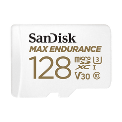 MAX ENDURANCE MICROSDHC 128GB CARD WITH ADAPT ER