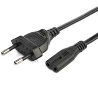 Miniatura 5 de CABLE 2M DE ALIMENTACION PARA ORDENADOR PORTATIL UE A C7