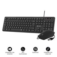 Miniatura 3 de COMBO SUBBLIM BUSINESS SLIM SILENCIOSO CON CABLE