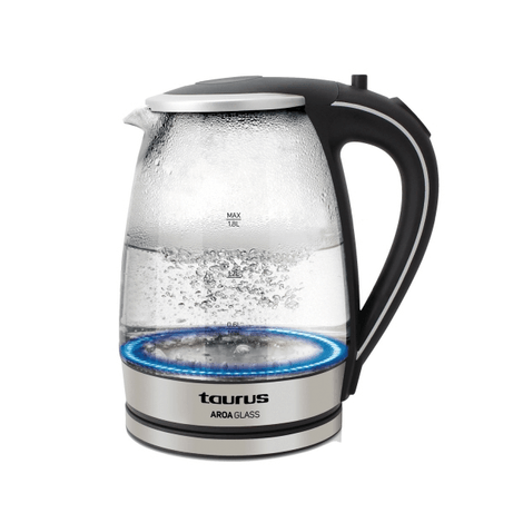 HERVIDOR TAURUS AROA GLASS 1,8L 2200W - Imagen 1 de 8 HERVIDOR TAURUS AROA GLASS 1,8L 2200W - Imagen 1 de 8