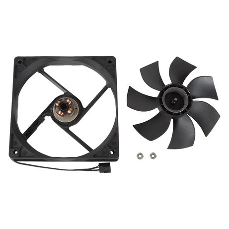 VENTILADOR INTERNO UNYKA 120mm DOBLE BOLA CONNECTOR 4 PINES CON CONTROL DE TEMPERATURA - Imagen 2 de 6 VENTILADOR INTERNO UNYKA 120mm DOBLE BOLA CONNECTOR 4 PINES CON CONTROL DE TEMPERATURA - Imagen 2 de 6