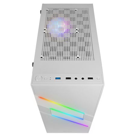 MARS GAMING Caja Atx MC-U3 12CM ARGB FAN White - Imagen 5 de 7 MARS GAMING Caja Atx MC-U3 12CM ARGB FAN White - Imagen 5 de 7