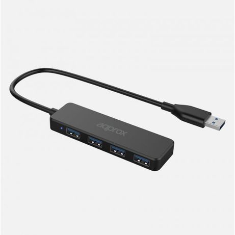 APPROX Adaptador USB Hub 4 Puertos USB 3.0. - Imagen 2 de 2 APPROX Adaptador USB Hub 4 Puertos USB 3.0. - Imagen 2 de 2