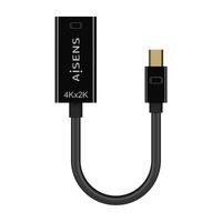 Miniatura 3 de AISENS Conversor Mini DP V1.2 a HDMI V1.4 4K@30Hz, MDP/M-HDMI A/H, Negro, 15CM