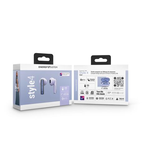 AURICULARES WIRELESS STYLE 4 VIOLET - Imagen 7 de 7 AURICULARES WIRELESS STYLE 4 VIOLET - Imagen 7 de 7