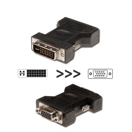 Ewent Adaptador DVI-I 24+5 macho A VGA-F - Imagen 5 de 5 Ewent Adaptador DVI-I 24+5 macho A VGA-F - Imagen 5 de 5