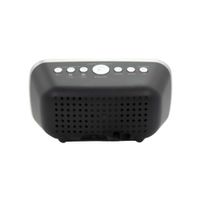 Miniatura 2 de RADIO DESPERTADOR AIWA CRU-19 BLACK 2 PUERTOS USB DE CARGA 5V 2.4A