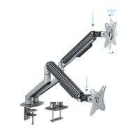 Miniatura 3 de SOPORTE MESA MONITOR/TV TOOQ DB4132TNR-G 17´´/32´´ MAX.9KG NEGRO 2 BRAZOS