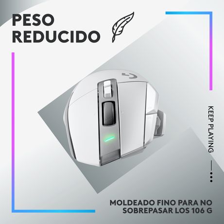 RATON INALAMBRICO LOGITECH G G502 X PLUS LIGHTSPEED RGB - BLANCO - Imagen 9 de 10 RATON INALAMBRICO LOGITECH G G502 X PLUS LIGHTSPEED RGB - BLANCO - Imagen 9 de 10