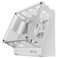 Miniatura 4 de CAJA MICROATX MARS GAMING MCB WHITE DISE??O CUSTOM PREMIUM SISTEMA MODULAR SIN FUENTE DE ALIMENTAC