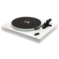 Miniatura 8 de TOCADISCOS BLUETOOTH AIWA APX-680BT WHITE ALTA PRECISION BT 5.0 PLATO DE METAL 27.5cm TRES VELOCIDADES 33, 1/3 ,45 RPM LECTOR GRABADOR USB/SD
