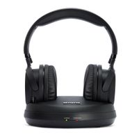 Miniatura 7 de AURICULAR HEADPHONE WIRELES RF AIWA WHF-880 CONEXION RECARGABLES EN BASE RECEPTORA CON CONEXION JACK 3.5mm SIN MICROFONO