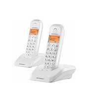 Miniatura 1 de MOTOROLA S1202 Telefono DECT DUO Blanco
