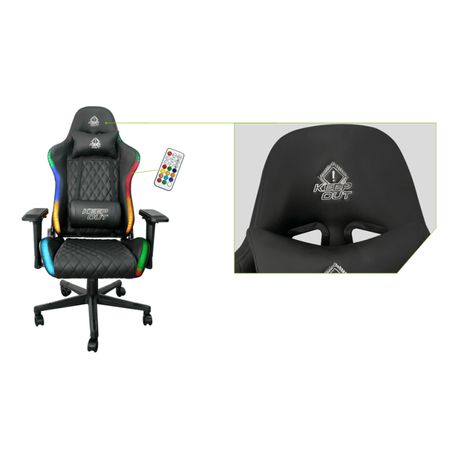 SILLA GAMING KEEP OUT XSPRO-RGB NEGRO RGB - Imagen 5 de 6 SILLA GAMING KEEP OUT XSPRO-RGB NEGRO RGB - Imagen 5 de 6